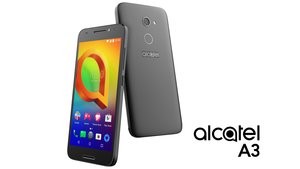 Alcatel A3 zaprezentował: telefon dla początkujących z podstawowymi specyfikacjami dla początkujących użytkowników